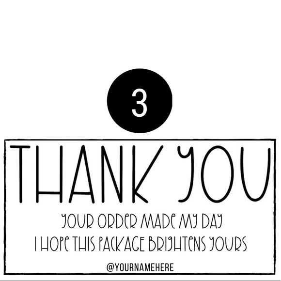 Personalized Small Business Stickers - Picture 4 of 4